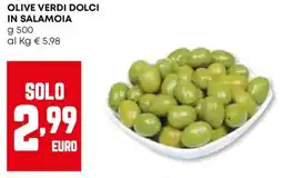 Pam Olive verdi dolci in salamoia offerta