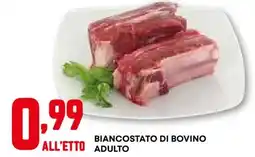 Pam Biancostato di bovino adulto offerta