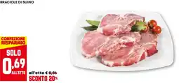 Pam Braciole di suino offerta