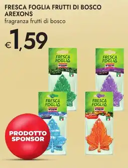 Bennet Fresca foglia frutti di bosco AREXONS offerta