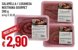 Famila Superstore Salamella/luganega nostrana gourmet offerta