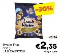 Unes Twister Fries LAMBWESTON offerta