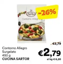 Unes Contorno Allegro Surgelato CUCINA SARTOR offerta
