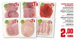 Pam Linea salumi ecopack salame milano offerta