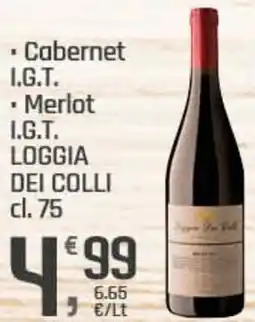 Supermercati Dok Cabernet i.g.t. . merlot i.g.t. LOGGIA DEI COLLI offerta
