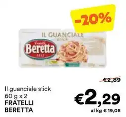 Unes Il guanciale stick FRATELLI offerta