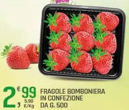 Supermercati Dok Fragole bomboniera in confezione offerta