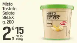 Supermercati Dok Misto Tostato Salato SELEX offerta