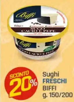 Supermercati Dok Sughi freschi BIFFI offerta