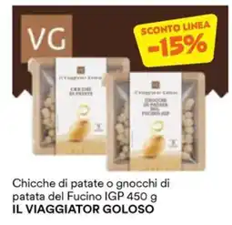 Unes Chicche di patate o gnocchi di patata del Fucino IGP IL VIAGGIATOR GOLOSO offerta