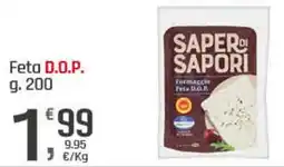 Supermercati Dok Feta D.O.P. SAPER DI SAPORI offerta