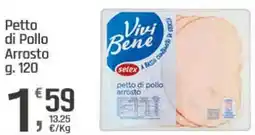 Supermercati Dok Selex petto di pollo arrosto offerta