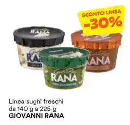 Unes Linea sughi freschi GIOVANNI RANA offerta