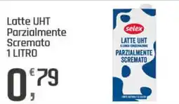 Supermercati Dok Selex latte uht parzialmente scremato offerta