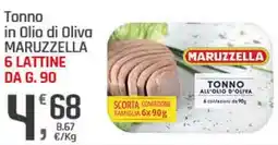 Supermercati Dok Tonno in Olio di Oliva MARUZZELLA offerta