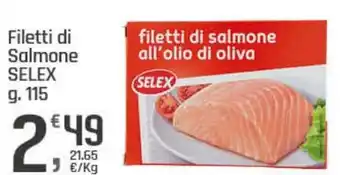 Filetti di Salmone SELEX