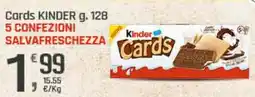 Supermercati Dok Cards KINDER offerta