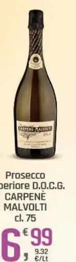 Supermercati Dok Prosecco Superiore D.O.C.G. CARPENE MALVOLTI offerta