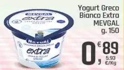 Supermercati Dok Yogurt Greco Bianco Extra MEVGAL offerta