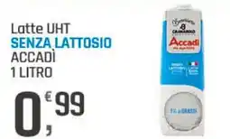 Supermercati Dok Latte uht senza lattosio ACCADÌ offerta