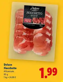 Lidl Deluxe Fiocchetto Affumicato offerta