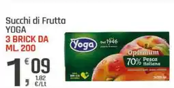 Supermercati Dok Succhi di Frutta YOGA offerta