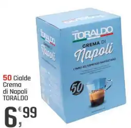 Supermercati Dok 50 Cialde Crema di Napoli TORALDO offerta