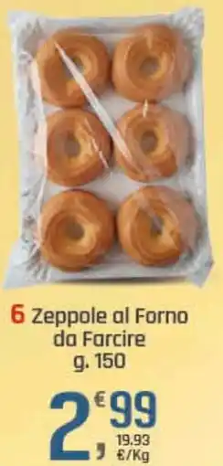 Supermercati Dok 6 Zeppole al Forno da Farcire offerta