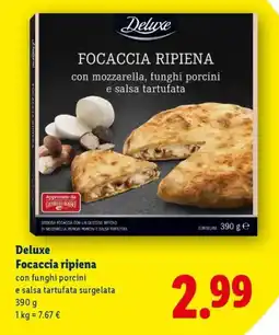 Lidl Deluxe Focaccia ripiena offerta