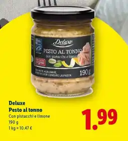 Lidl Deluxe Pesto al tonno offerta
