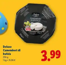 Lidl Deluxe Camembert di bufala offerta
