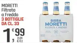 Supermercati Dok Moretti filtrata a freddo offerta