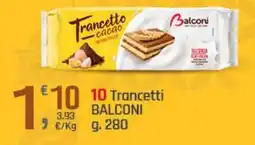 Supermercati Dok 10 Trancetti BALCONI offerta