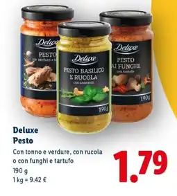 Lidl Deluxe Pesto offerta