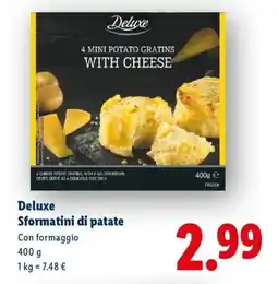Lidl Deluxe Sformatini di patate offerta