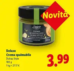 Lidl Deluxe Crema spalmabile offerta