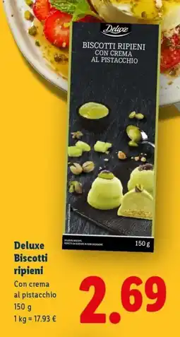 Lidl Deluxe Biscotti ripieni offerta