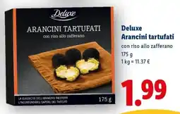 Lidl Deluxe Arancini tartufati offerta