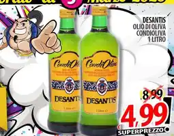 Il Genio Supermercato Desantis olio di oliva condioliva offerta