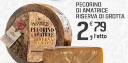 Supermercati Dok Pecorino di amatrice riserva di grotta offerta