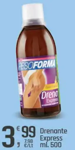 Supermercati Dok Pesoforma drenante express offerta