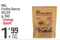 Supermercati Dok Mix frutta secca selex energy, sport offerta