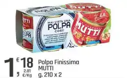 Supermercati Dok Polpa Finissima MUTTI offerta