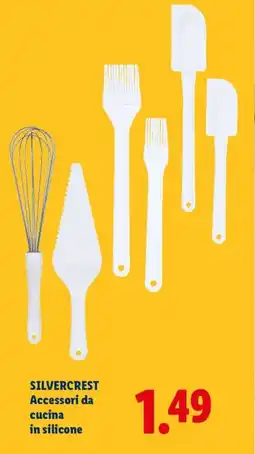 Lidl SILVERCREST Accessori da cucina in silicone offerta