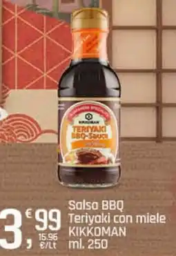 Supermercati Dok Salsa BBQ Teriyaki con miele KIKKOMAN offerta