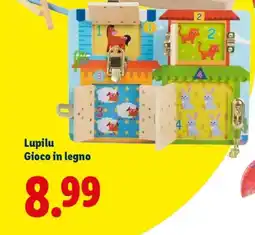 Lidl Lupilu Gioco in legno offerta
