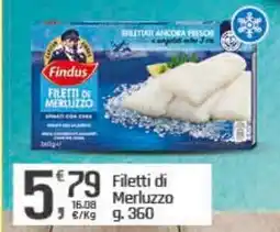Supermercati Dok Findus Filetti di Merluzzo offerta