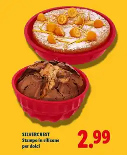 Lidl SILVERCREST Stampo in silicone per dolci offerta