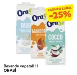 Unes Bevande vegetali ORASÌ offerta
