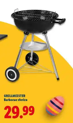 Lidl GRILLMEISTER Barbecue sferico offerta